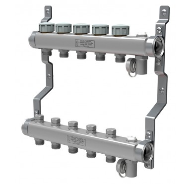 Коллектор распределительный Royal Thermo 1 на 5 контуров RTE 51.105"