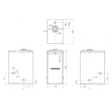 Котел дизельный Kiturami Turbo-17R