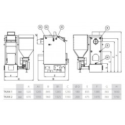 Котел пеллетный ACV TKAN 2 40-60 кВт